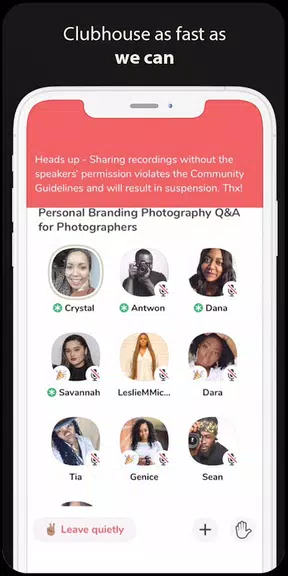 Clubhouse Drop-in audio chat android Guide應用截圖第3張