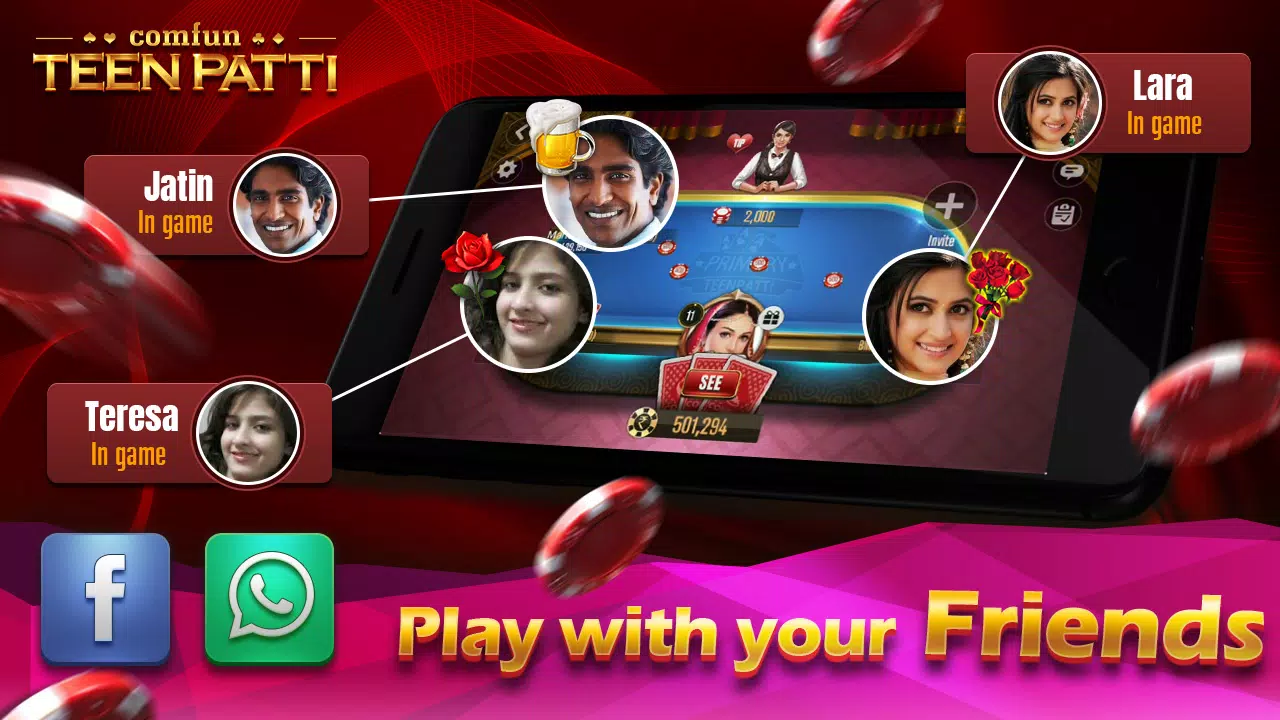 Teen Patti Comfun Card Online Captura de tela 0