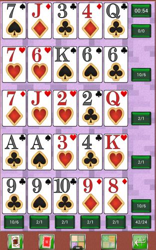 Poker Solitaire Captura de pantalla 3