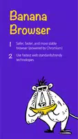 Banana Browser: Adblock, Secur スクリーンショット 0