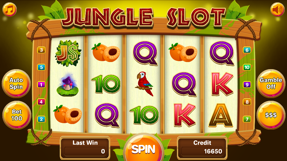 Jungle Slot Ekran Görüntüsü 0