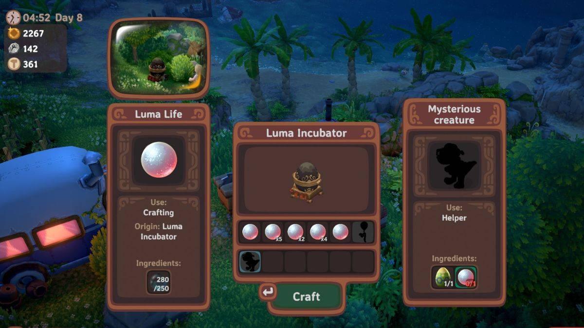 Luma Incubator Materials