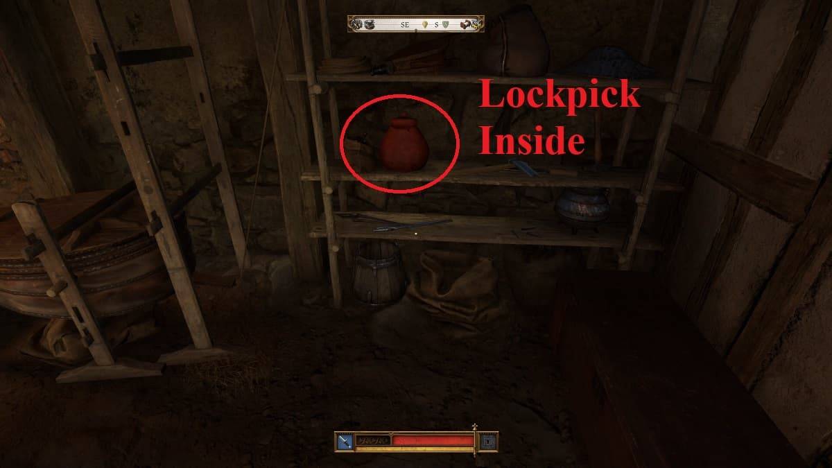 왕국의 Trosky Lockpick 위치 구원 2