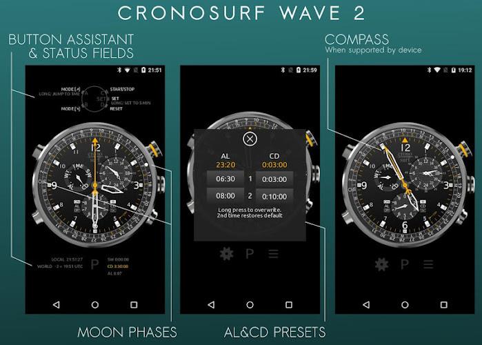 Cronosurf Wave watch Tangkapan skrin 1