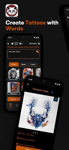 AI Tattoos - Tattoo Maker Capture d'écran 0