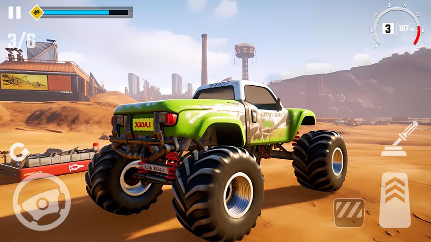 4x4 Monster Truck Racing Games Ekran Görüntüsü 0