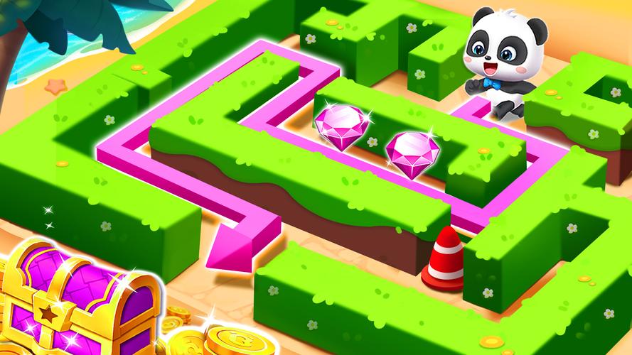ベビーパンダのパズルゲーム-BabyBus スクリーンショット 1