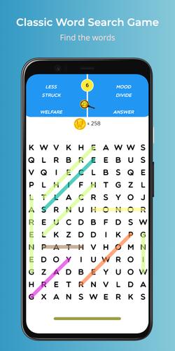 Word Seek: Classic Fun Puzzles Capture d'écran 0
