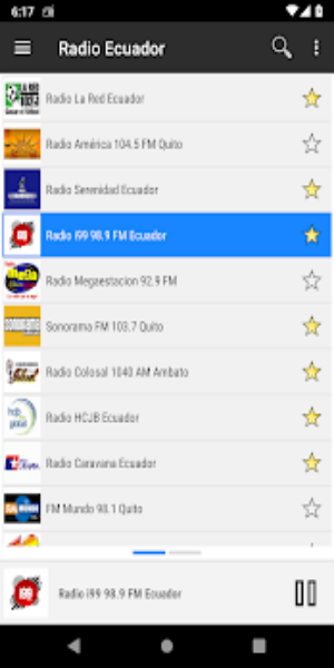 RADIO ECUADOR : Free Ecuadorian stations live Captura de pantalla 1