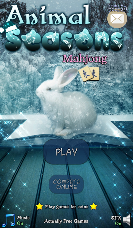 Hidden Mahjong: Animal Seasons Captura de tela 0