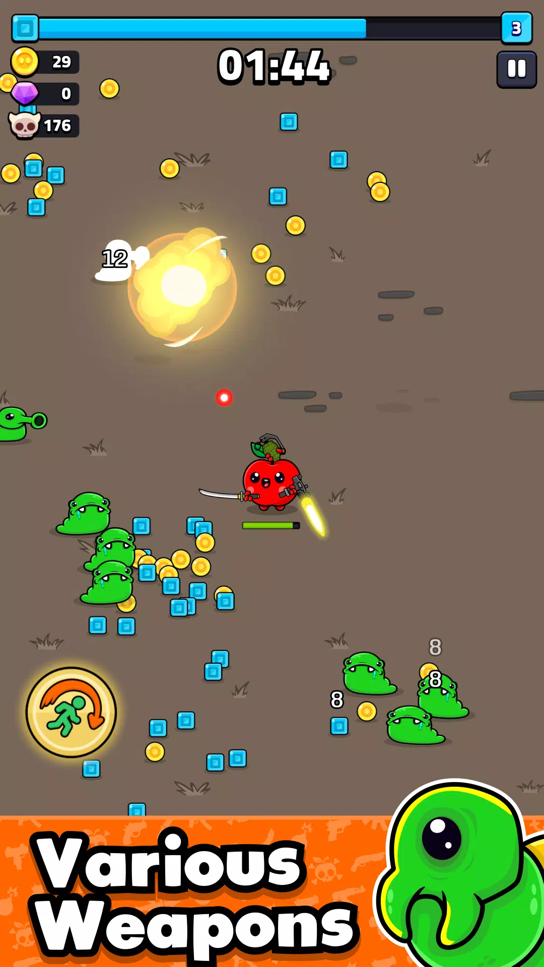 Schermata Apple Grapple 3