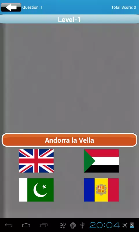 Capital City Quiz Captura de tela 1