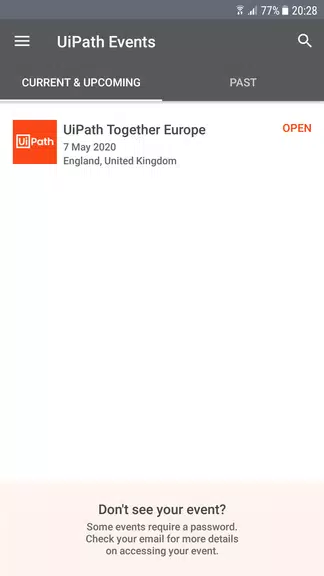 UiPath Events Captura de pantalla 1