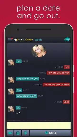 Free Dating App & Flirt Chat - MatchOcean স্ক্রিনশট 1