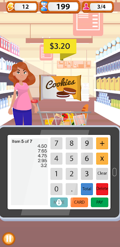 Supermarket Cashier Simulator スクリーンショット 1