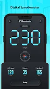 GPS Speedometer: Speed Tracker Capture d'écran 3