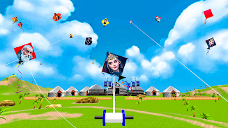 Osman Gazi kite flying 3d game Ảnh chụp màn hình 3