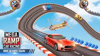 Mega Ramp Car Racing Master 3D Скриншот 2