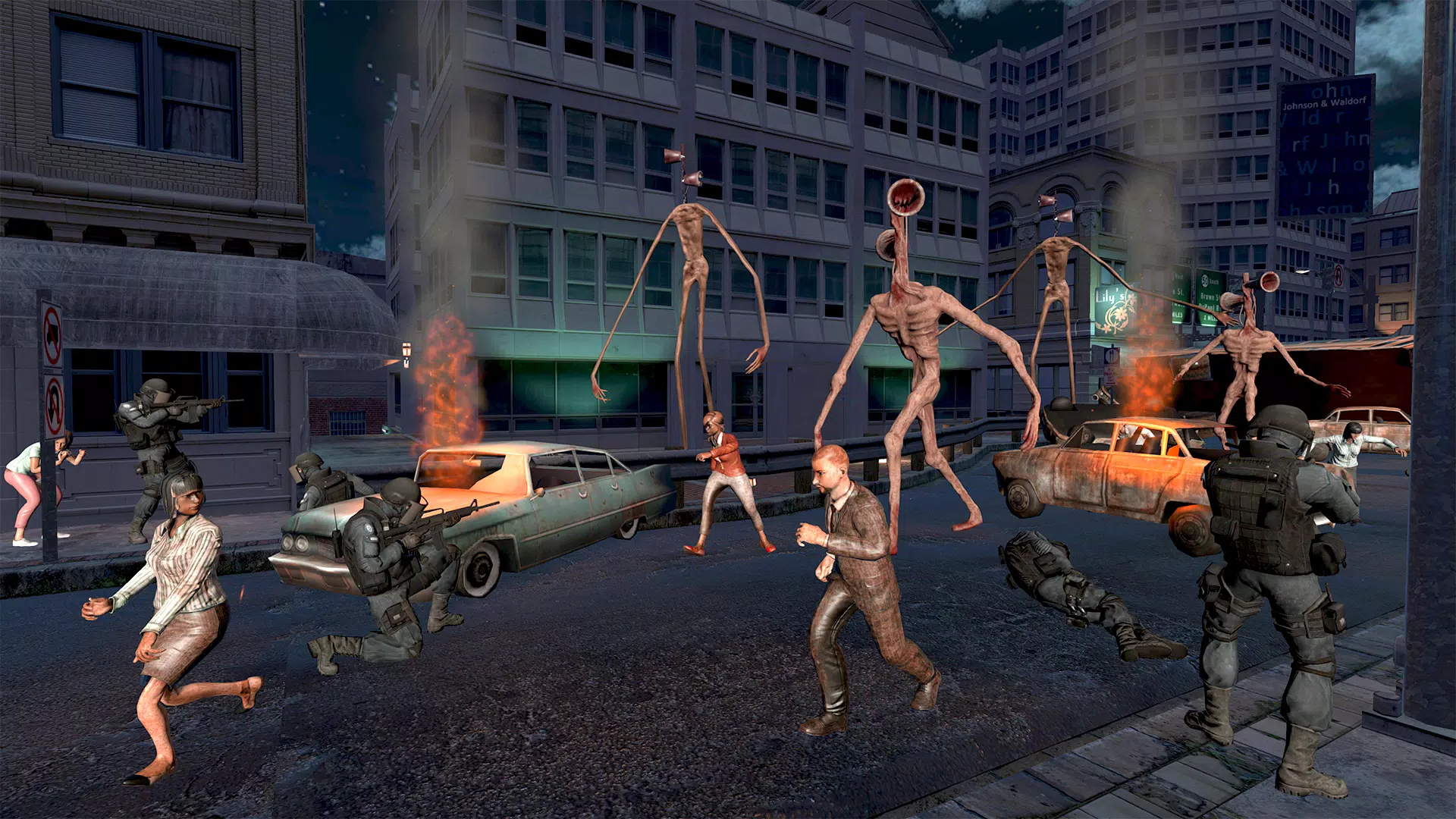 Siren Head City Escape Games Screenshot 0