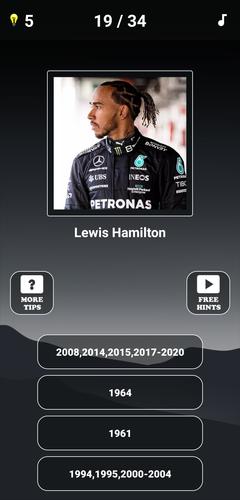 Formula 1:Guess F1 Driver Quiz Screenshot 3