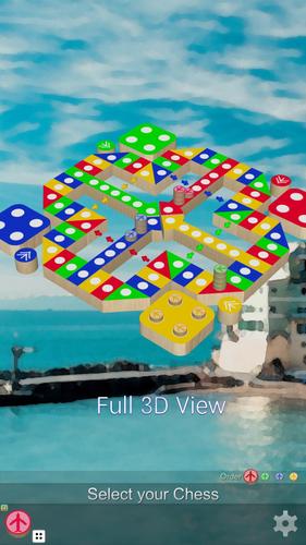 Aeroplane Chess 3D - Ludo Game Captura de tela 1