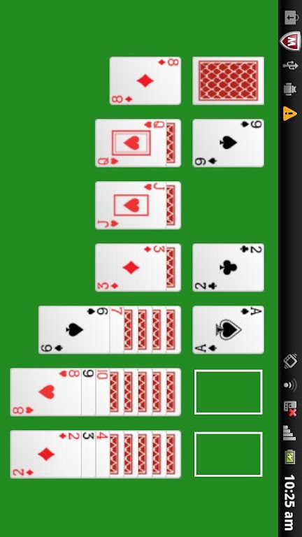 A - Solitaire card game Скриншот 1