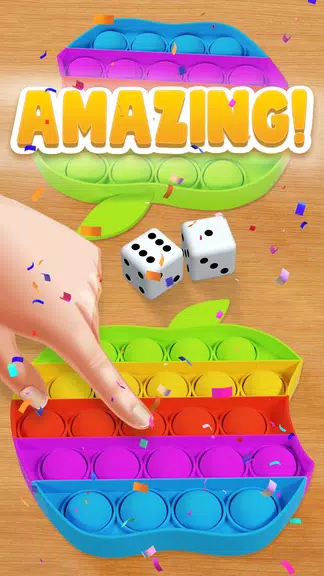 Pop It 3D Popit Dice Captura de pantalla 2