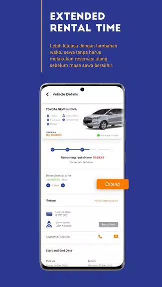 TRACtoGo: Rental Mobil & Bus Capture d'écran 3