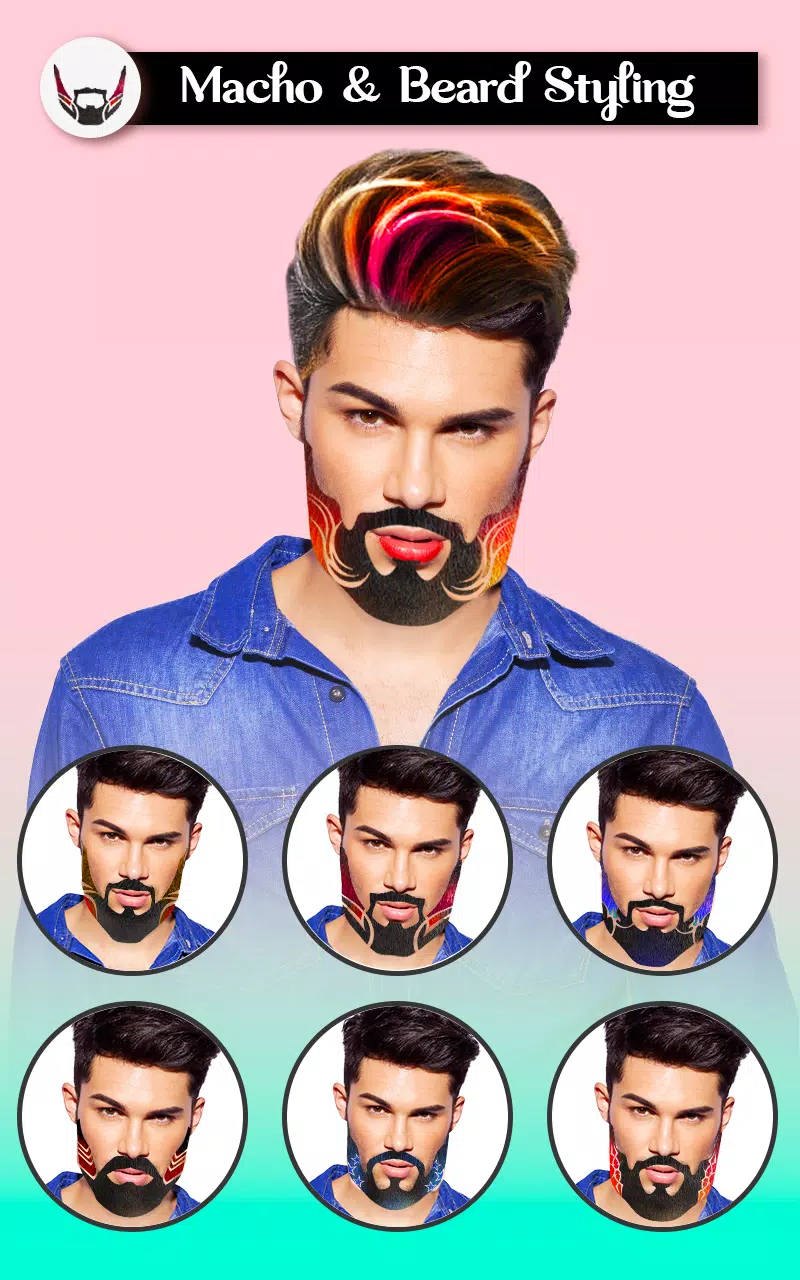 Macho - Man makeover app & Pho Скриншот 2