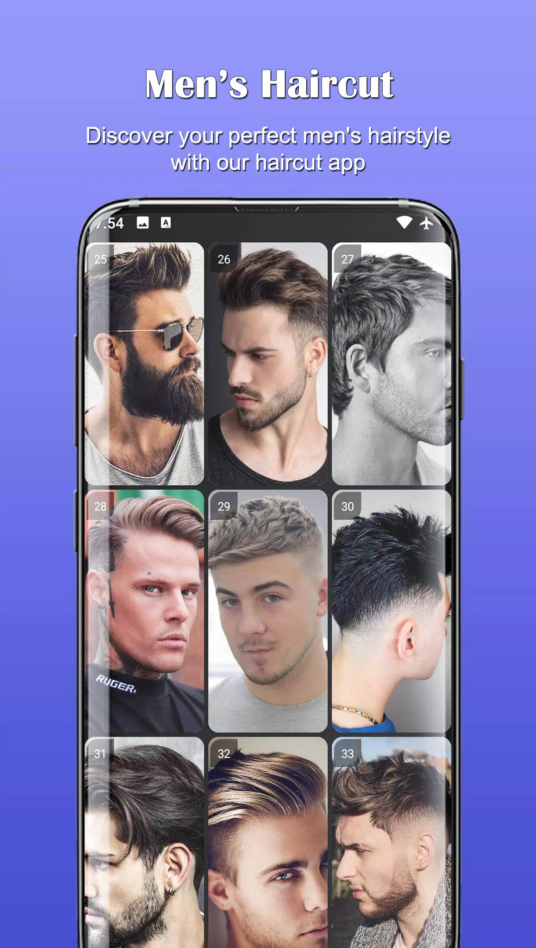 200 Mens Haircut Ekran Görüntüsü 2