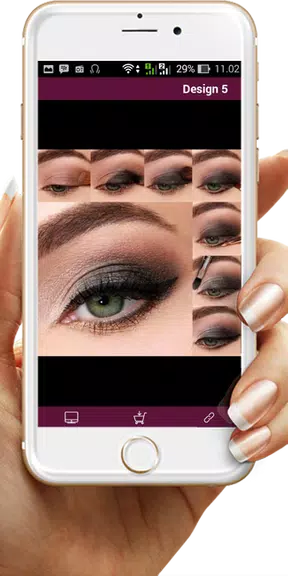 Eyeshadow Tutorial Schermafbeelding 3