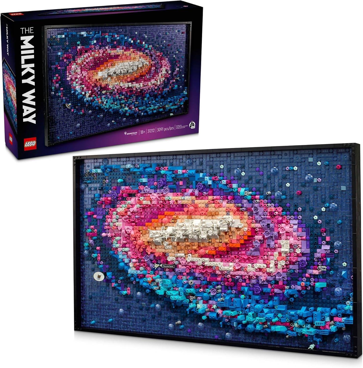 LEGO ART THE MILKYWAY GALAXY