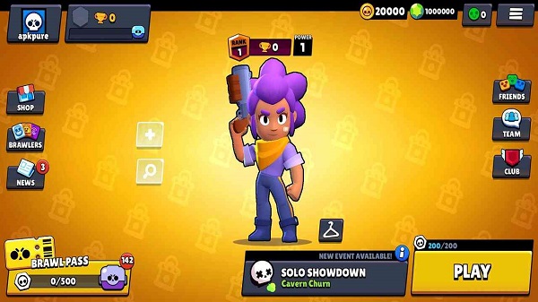 Schermata YKV Menu Brawl Stars 2