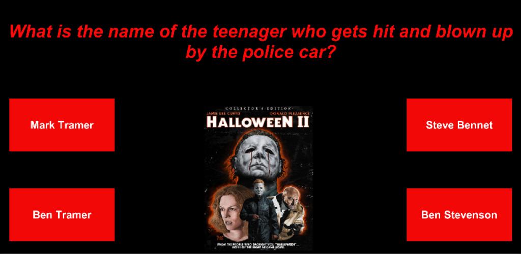 Michael Myers Halloween Trivia Captura de tela 2