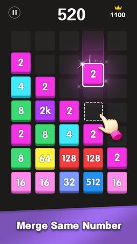 Merge Block - number games Capture d'écran 3