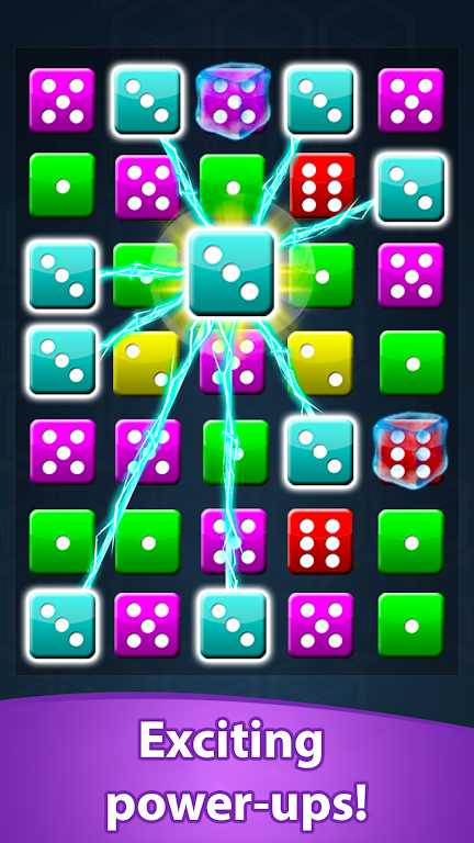 Dice Match Line Puzzle Games স্ক্রিনশট 1