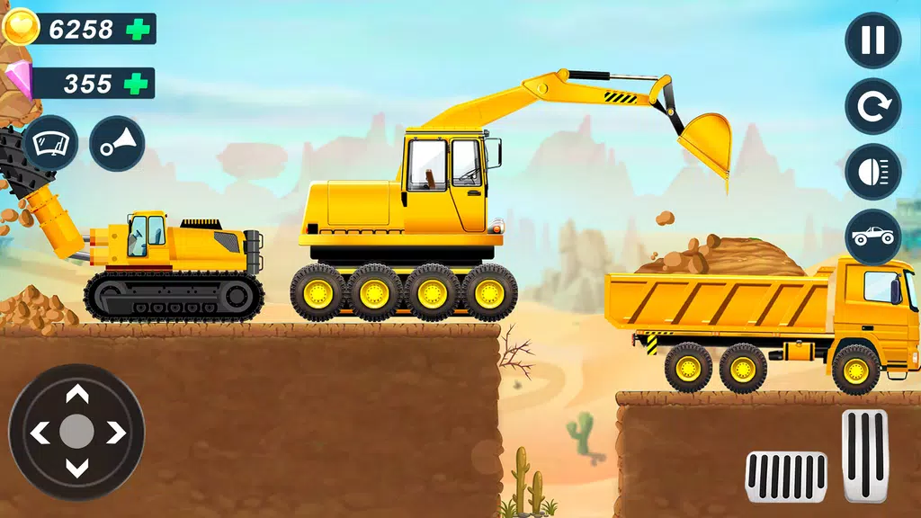 JCB Construction Truck Games スクリーンショット 1