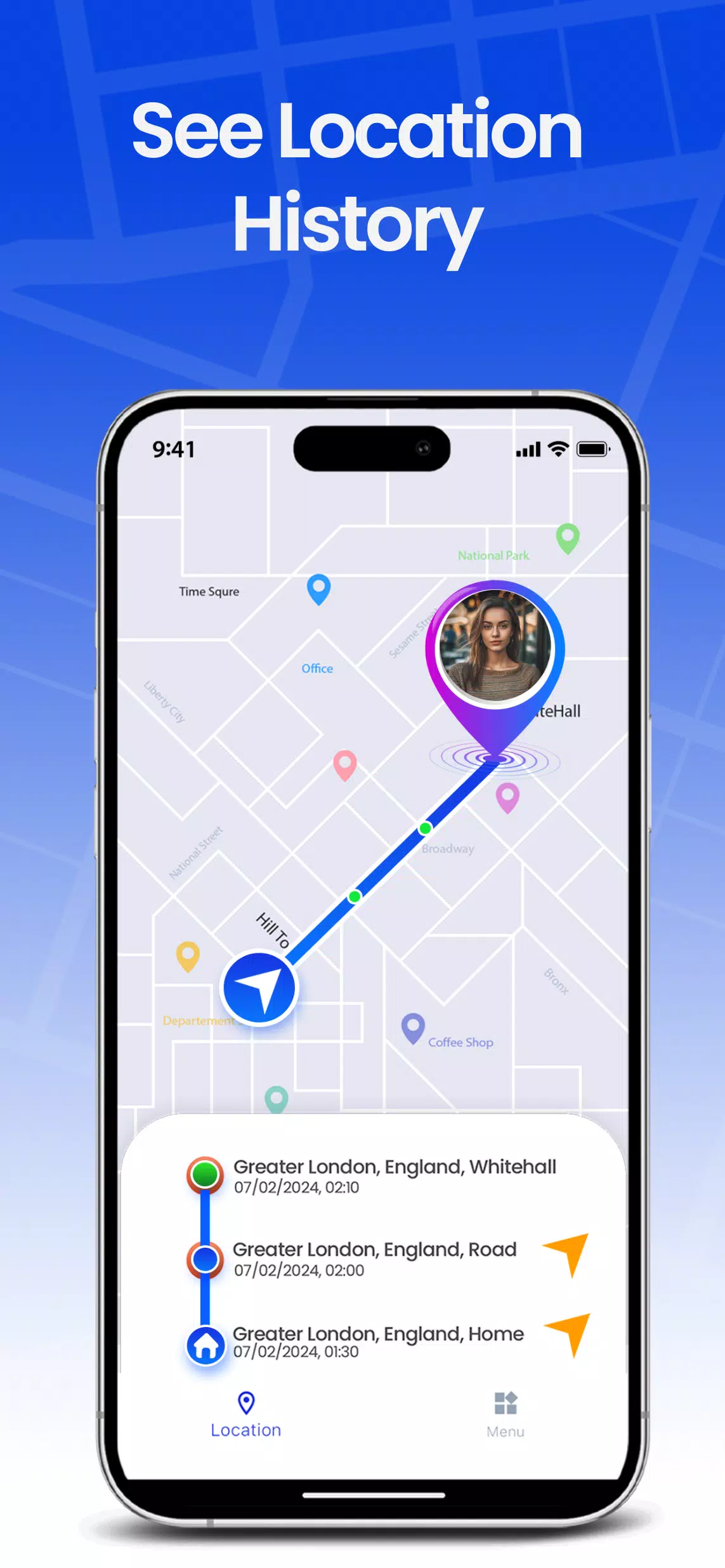 Phone Tracker GPS GeoPoint360 ဖန်သားပြင်ဓာတ်ပုံ 1