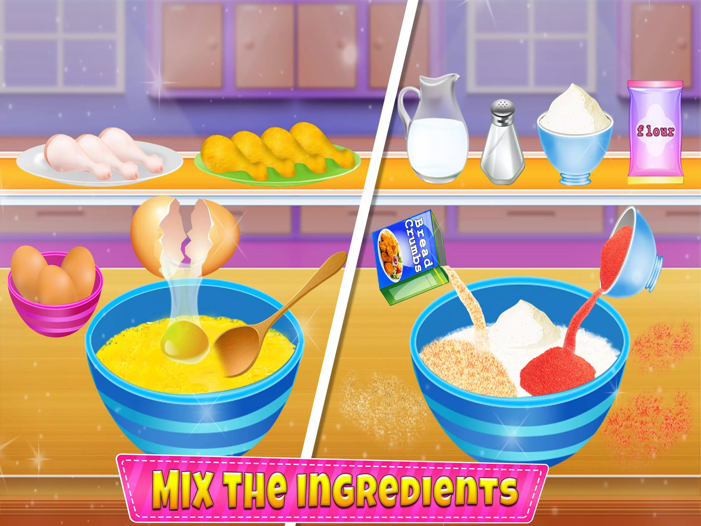 Deep Fry Cooking Chicken Chef スクリーンショット 2