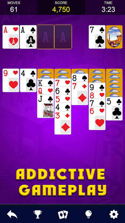 Solitaire Vegas Schermafbeelding 3