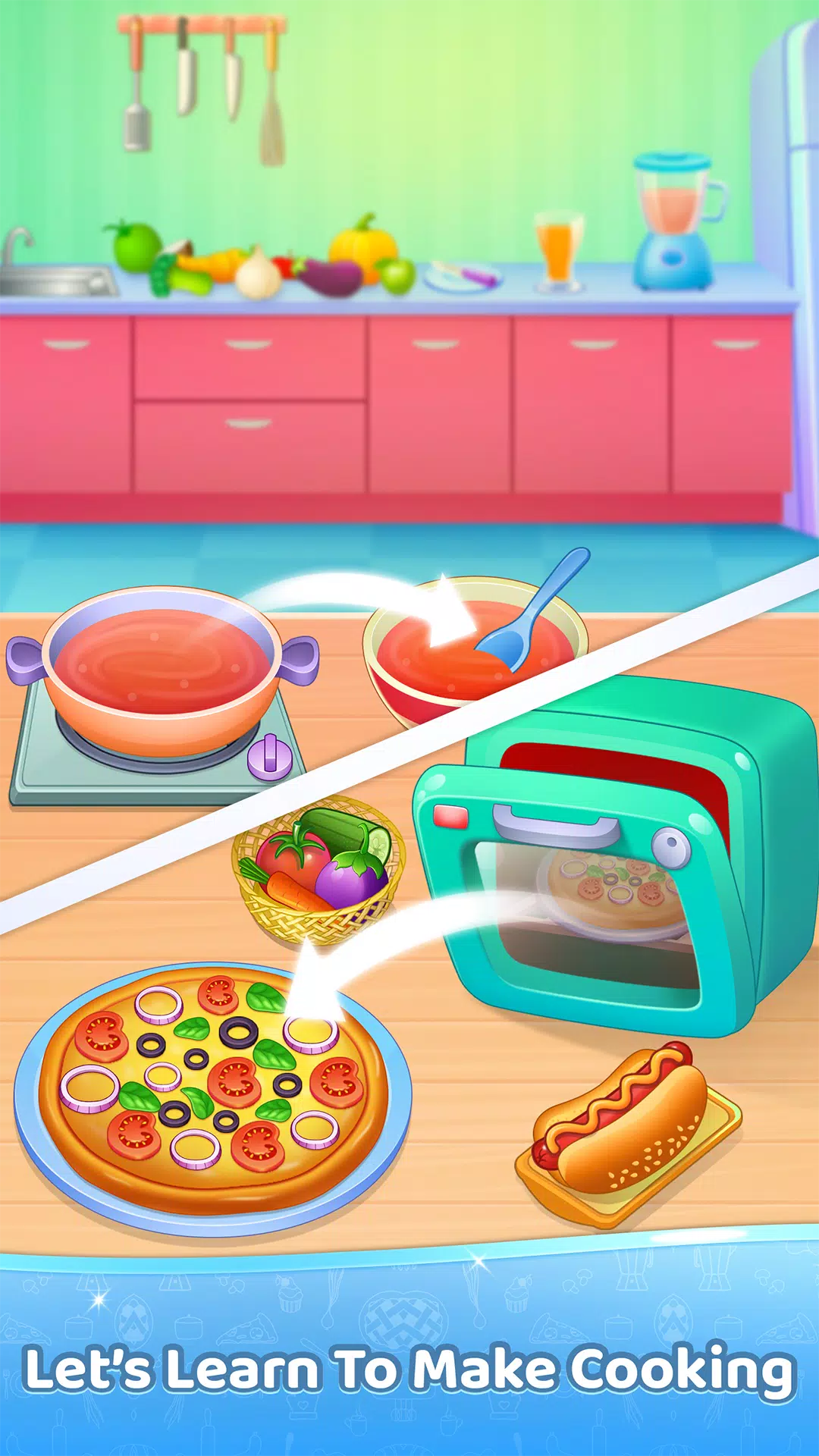 Kitchen Set: Toy Cooking Games Tangkapan skrin 3