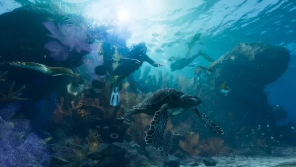 レオニダキーの海洋景観