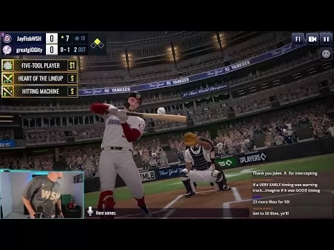 MLB ပြိုင်ဘက်များ Hall of Fame ကို Update Gameplay Screenshot