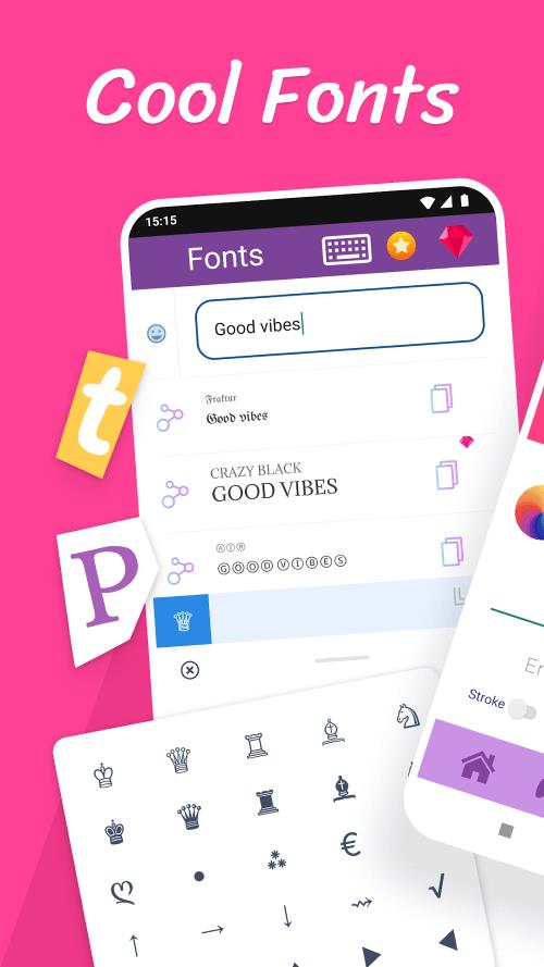 Fonts: Stylish Text Cool Fonts স্ক্রিনশট 3