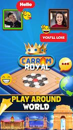 Carrom Royal : Disc Pool Game スクリーンショット 0