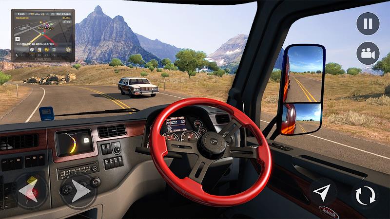 Schermata American Truck Driving Games 1