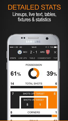 Soccerway Captura de pantalla 3