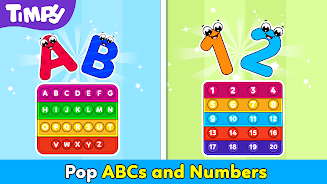 Timpy Pop It: Baby Kids Games Скриншот 1