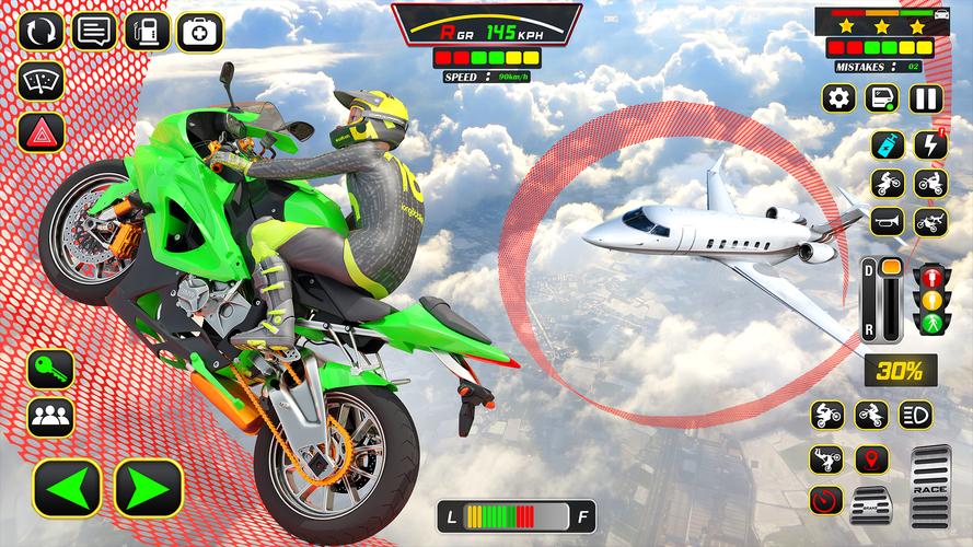 GT Bike Stunt Bike Racing Game Capture d'écran 0