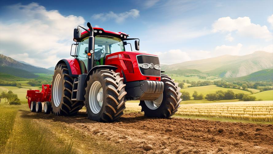 Schermata Tractor Farming Game: for kids 1